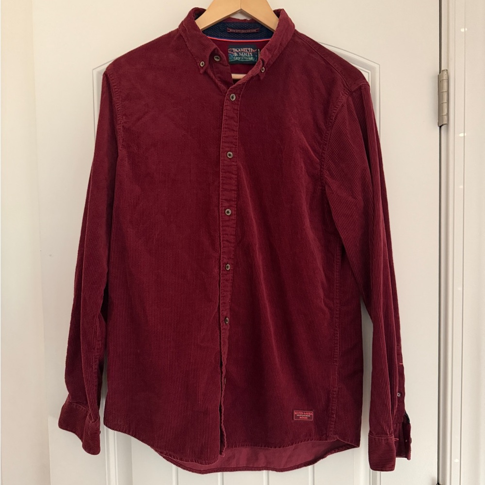 Scotch & Soda Men's Corduroy Shirt